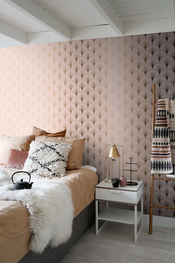 ESTA Home Lempicka - Pink Wallpaper | Buy Online ESTA Home Lempicka wallpaper, color Pink, SKU DD139229