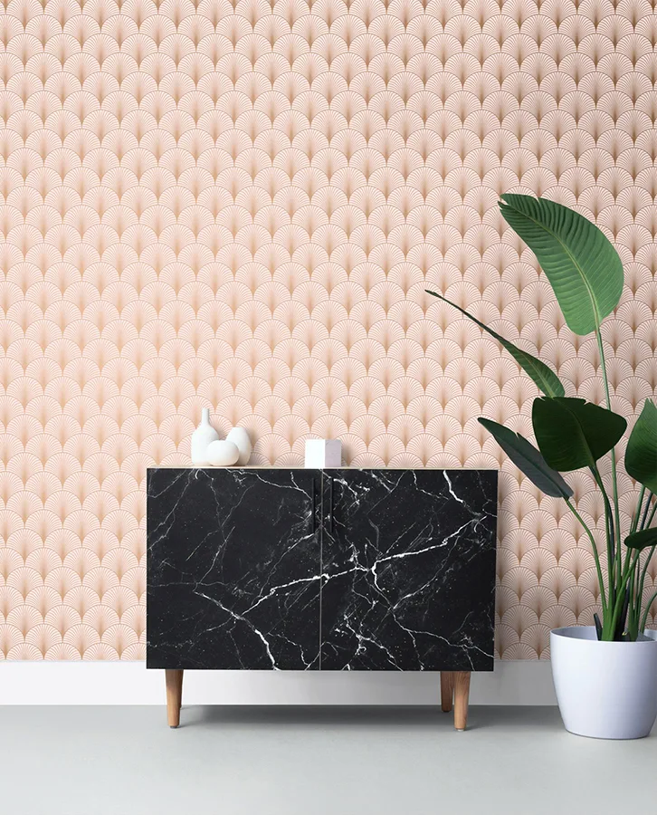 ESTA Home Lempicka - Pink Wallpaper | Buy Online ESTA Home Lempicka wallpaper, color Pink, SKU DD139229