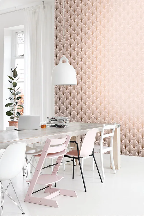 ESTA Home Lempicka - Pink Wallpaper | Buy Online ESTA Home Lempicka wallpaper, color Pink, SKU DD139229