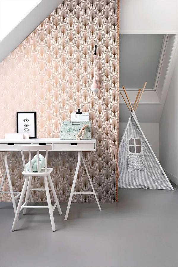 ESTA Home Lempicka - Pink Wallpaper | Buy Online ESTA Home Lempicka wallpaper, color Pink, SKU DD139229