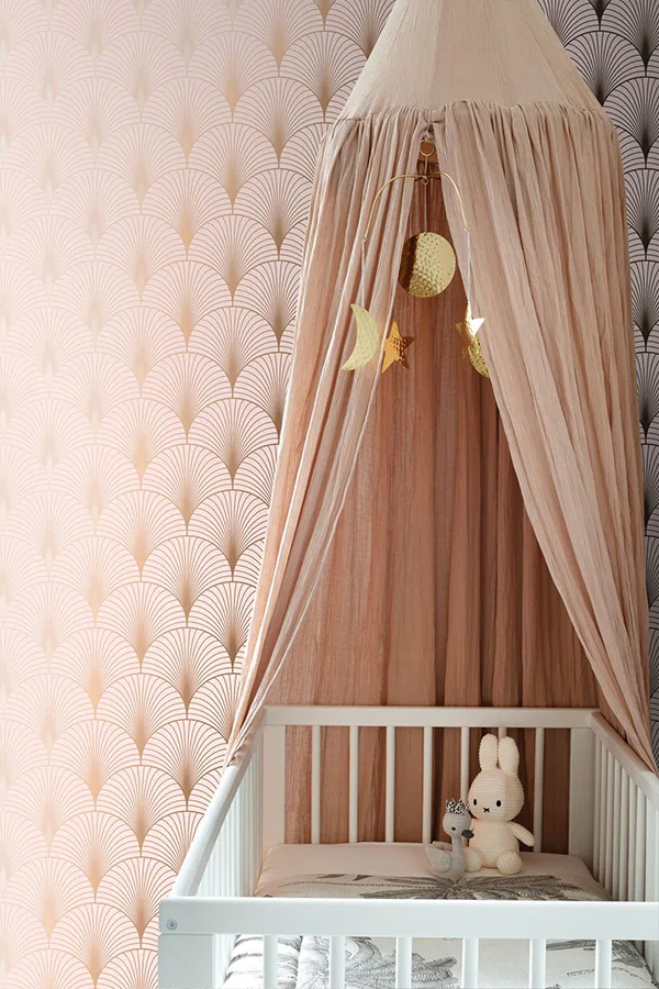 ESTA Home Lempicka - Pink Wallpaper | Buy Online ESTA Home Lempicka wallpaper, color Pink, SKU DD139229