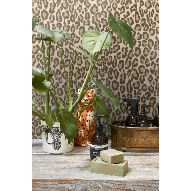 ESTA Home Cicely wallpaper, color Brown, SKU DD139152