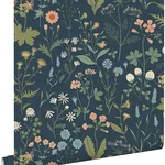 ESTA Home Letitia - Indigo Wallpaper | Buy Online ESTA Home Letitia wallpaper, color Indigo, SKU DD139698