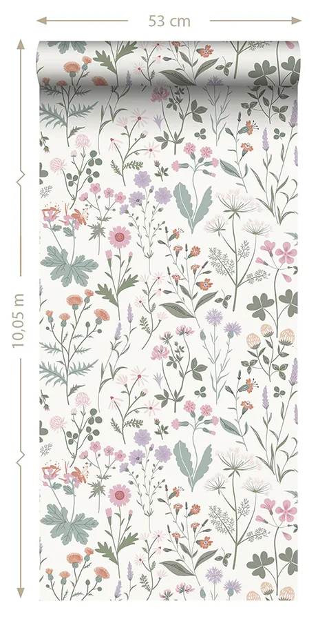 ESTA Home Letitia - Purple Wallpaper | Buy Online ESTA Home Letitia wallpaper, color Purple, SKU DD139482