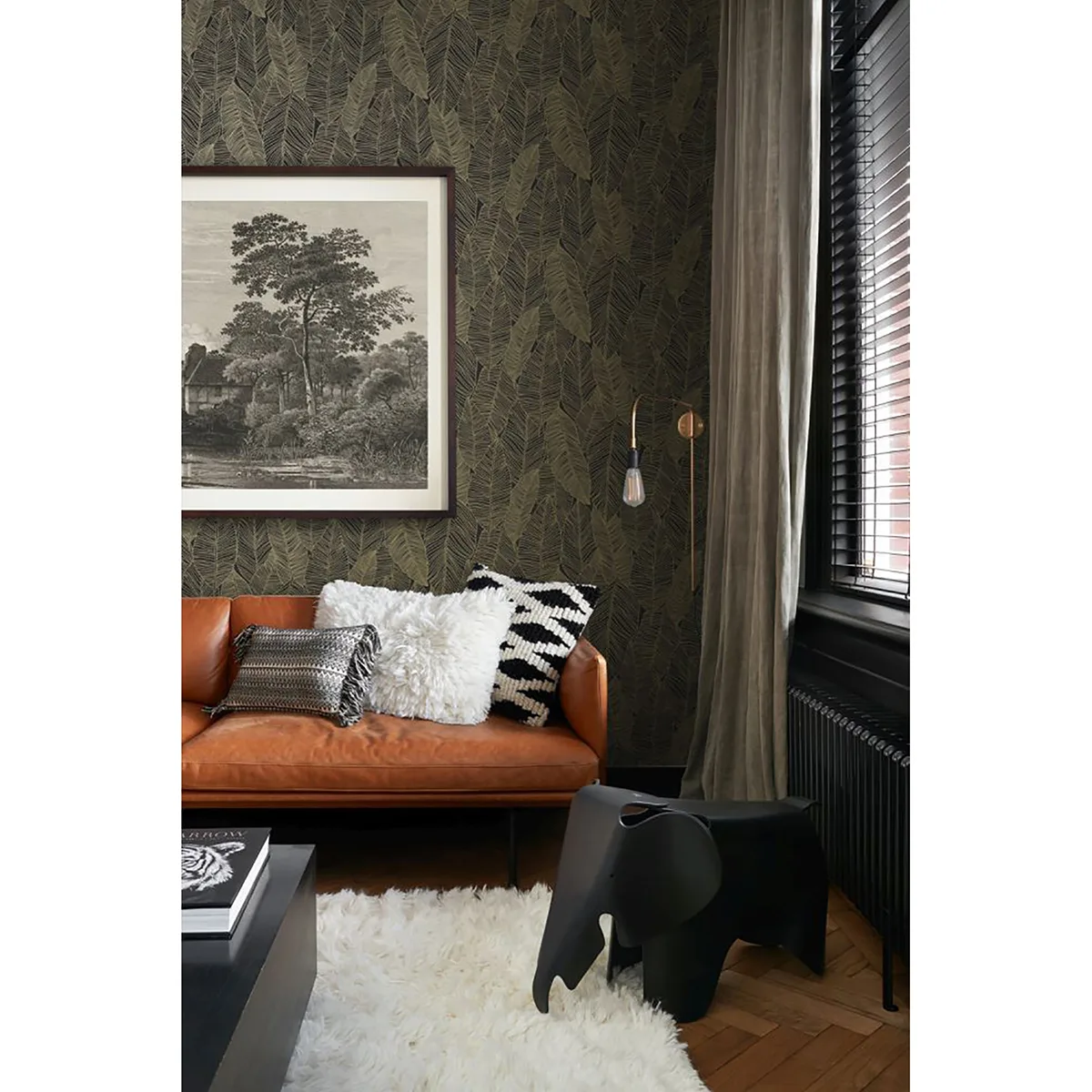 ESTA Home Canales - Black Wallpaper | Buy Online ESTA Home Canales wallpaper, color Black, SKU DD139126
