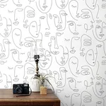 ESTA Home Sharona wallpaper, color White, SKU DD139145