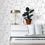 ESTA Home Sharona wallpaper, color White, SKU DD139145