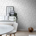 ESTA Home Sharona wallpaper, color White, SKU DD139145