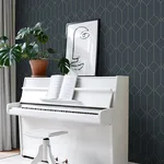 ESTA Home Trilliant - Dark Blue Wallpaper | Buy Online ESTA Home Trilliant wallpaper, color Dark Blue, SKU DD139225