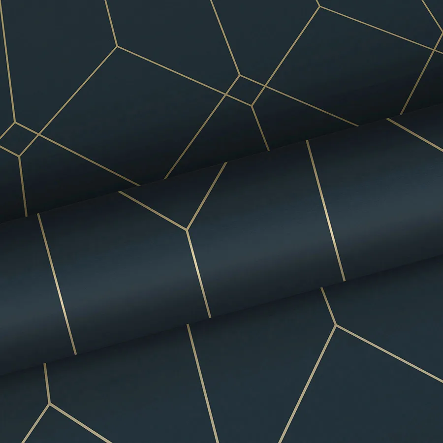 ESTA Home Trilliant wallpaper, color Dark Blue, SKU DD139225