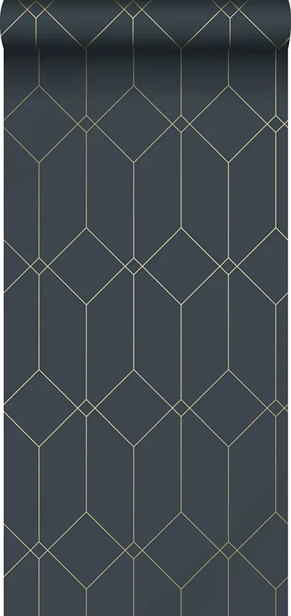 ESTA Home Trilliant - Dark Blue Wallpaper | Buy Online ESTA Home Trilliant wallpaper, color Dark Blue, SKU DD139225