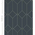 ESTA Home Trilliant - Dark Blue Wallpaper | Buy Online ESTA Home Trilliant wallpaper, color Dark Blue, SKU DD139225