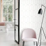 ESTA Home Trilliant - White Wallpaper | Buy Online ESTA Home Trilliant wallpaper, color White, SKU DD139223