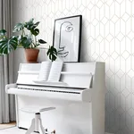 ESTA Home Trilliant - White Wallpaper | Buy Online ESTA Home Trilliant wallpaper, color White, SKU DD139223