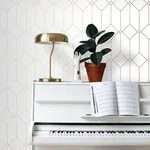 ESTA Home Trilliant - White Wallpaper | Buy Online ESTA Home Trilliant wallpaper, color White, SKU DD139223