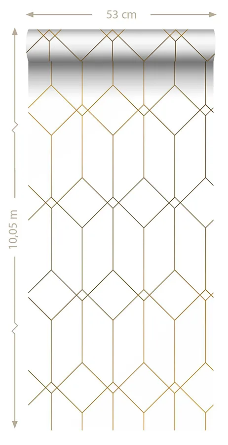 ESTA Home Trilliant - White Wallpaper | Buy Online ESTA Home Trilliant wallpaper, color White, SKU DD139223