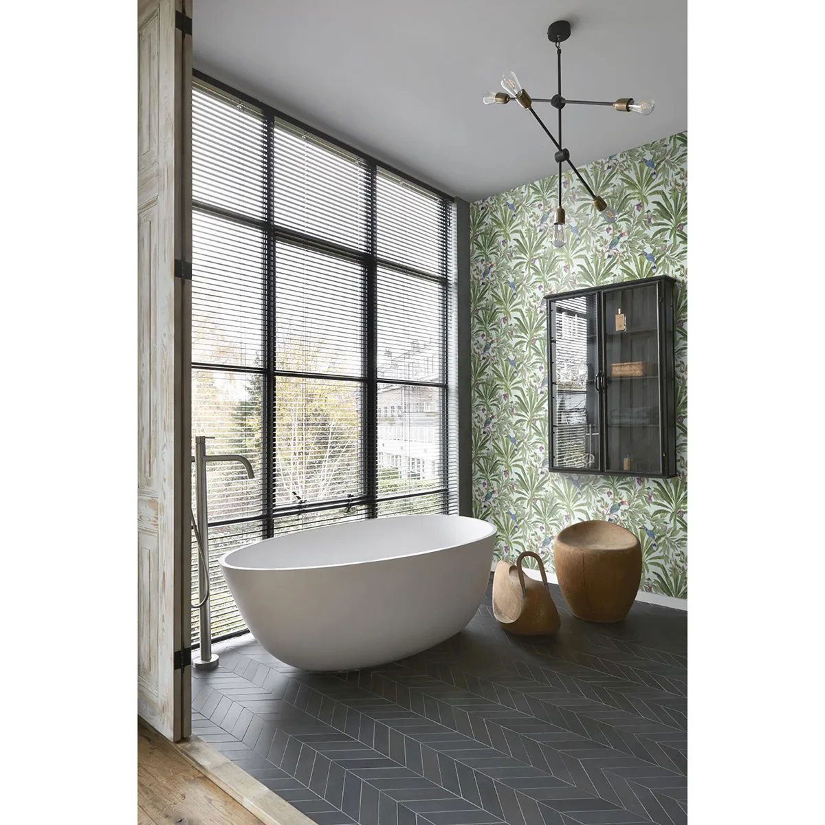 ESTA Home Carola wallpaper, color Green, SKU DD139189