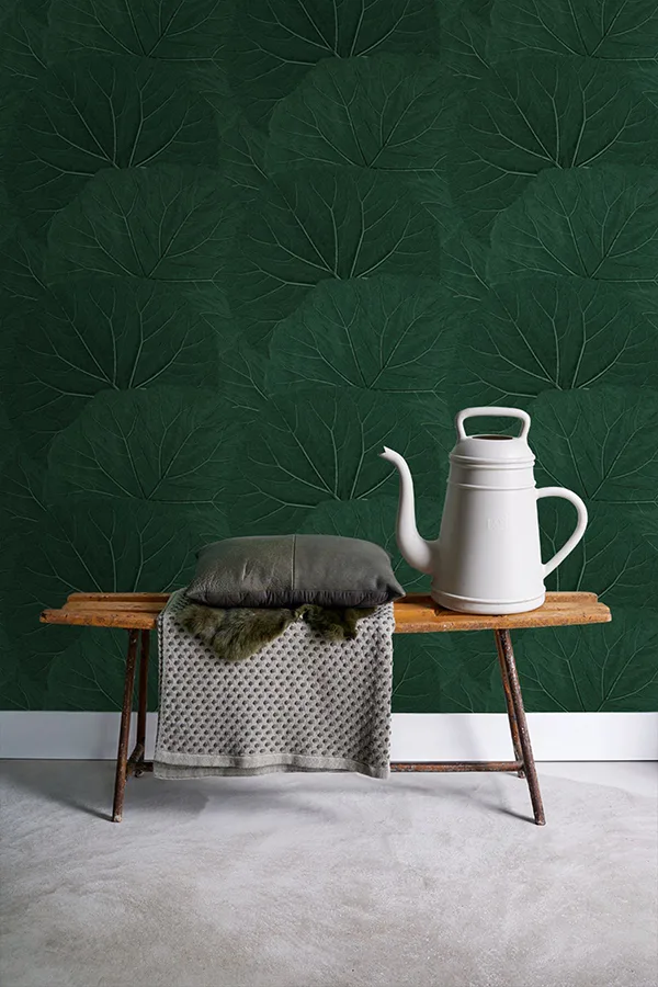 ESTA Home Xylem - Evergreen Wallpaper | Buy Online ESTA Home Xylem wallpaper, color Evergreen, SKU DD138997