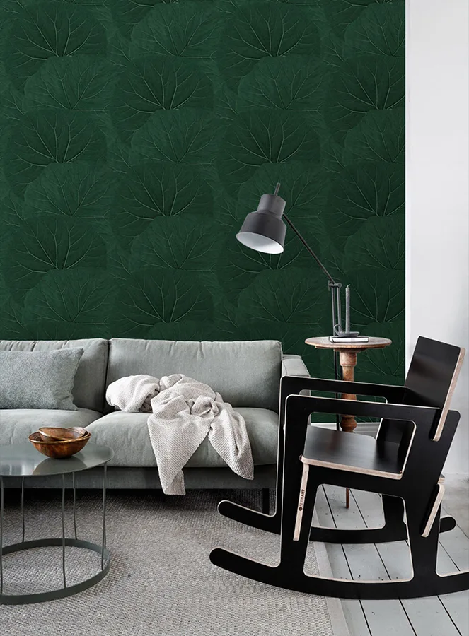 ESTA Home Xylem - Evergreen Wallpaper | Buy Online ESTA Home Xylem wallpaper, color Evergreen, SKU DD138997
