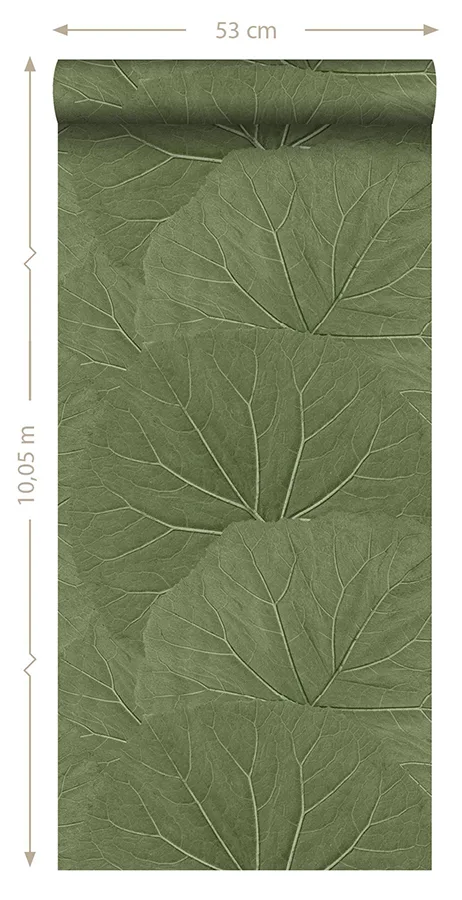 ESTA Home Xylem wallpaper, color Olive, SKU DD138995
