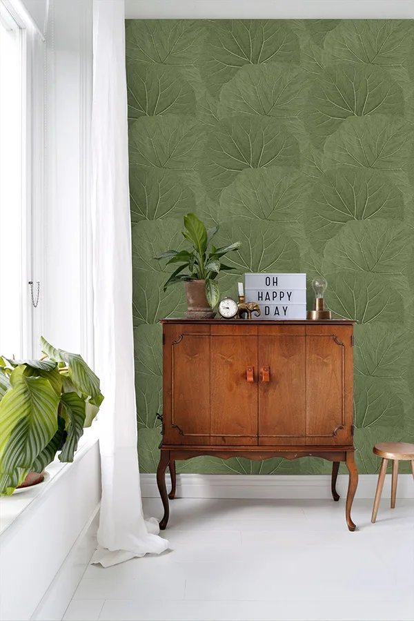 ESTA Home Xylem - Olive Wallpaper | Buy Online ESTA Home Xylem wallpaper, color Olive, SKU DD138995