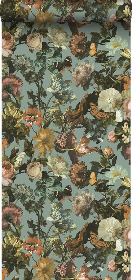 ESTA Home Zarinda - Light Blue Wallpaper | Buy Online ESTA Home Zarinda wallpaper, color Light Blue, SKU DD139292
