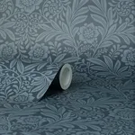 Fine Decor Camille - Navy Wallpaper | Buy Online Fine Decor Camille wallpaper, color Navy, SKU M1745