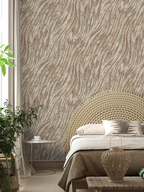 Fine Decor Arran wallpaper, color Rose Gold, SKU M1862