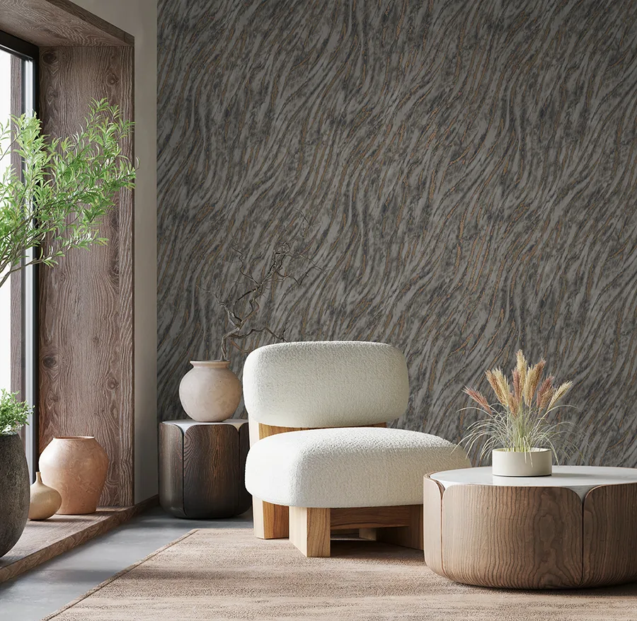 Fine Decor Arran wallpaper, color Stone, SKU M1863