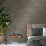 Fine Decor Fusion - Charcoal Wallpaper | Buy Online Fine Decor Fusion wallpaper, color Charcoal, SKU M1770