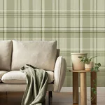 Fine Decor Harris - Green Wallpaper | Buy Online Fine Decor Harris wallpaper, color Green, SKU M1865