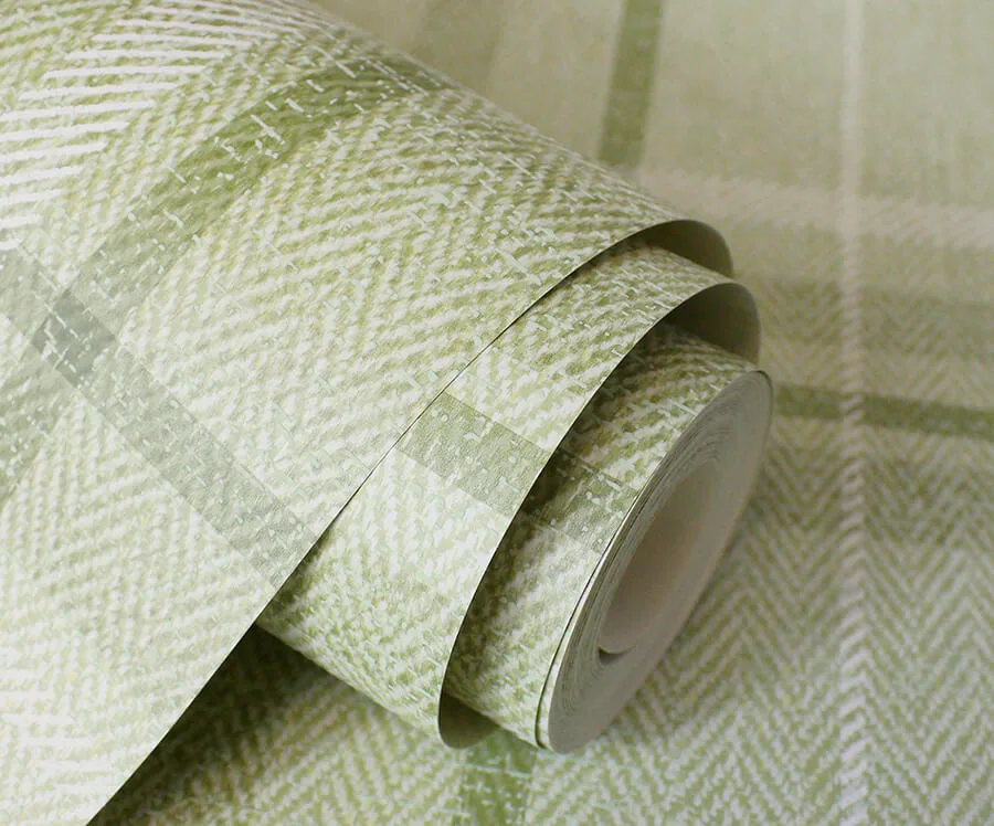 Fine Decor Harris - Green Wallpaper | Buy Online Fine Decor Harris wallpaper, color Green, SKU M1865