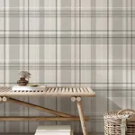 Fine Decor Harris - Grey Wallpaper | Buy Online Fine Decor Harris wallpaper, color Grey, SKU M1871