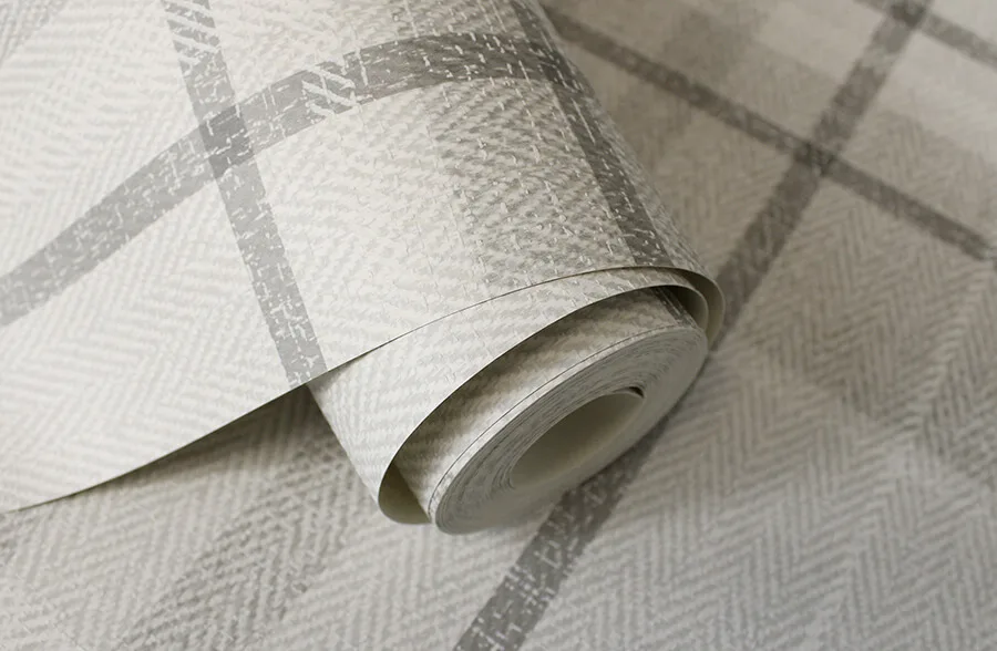 Fine Decor Harris - Grey Wallpaper | Buy Online Fine Decor Harris wallpaper, color Grey, SKU M1871