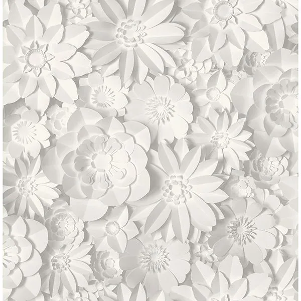 Fine Decor Dacre wallpaper, color White, SKU 2900-42554