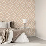 Fine Decor Denver - Rust Wallpaper | Buy Online Fine Decor Denver wallpaper, color Rust, SKU FD43748