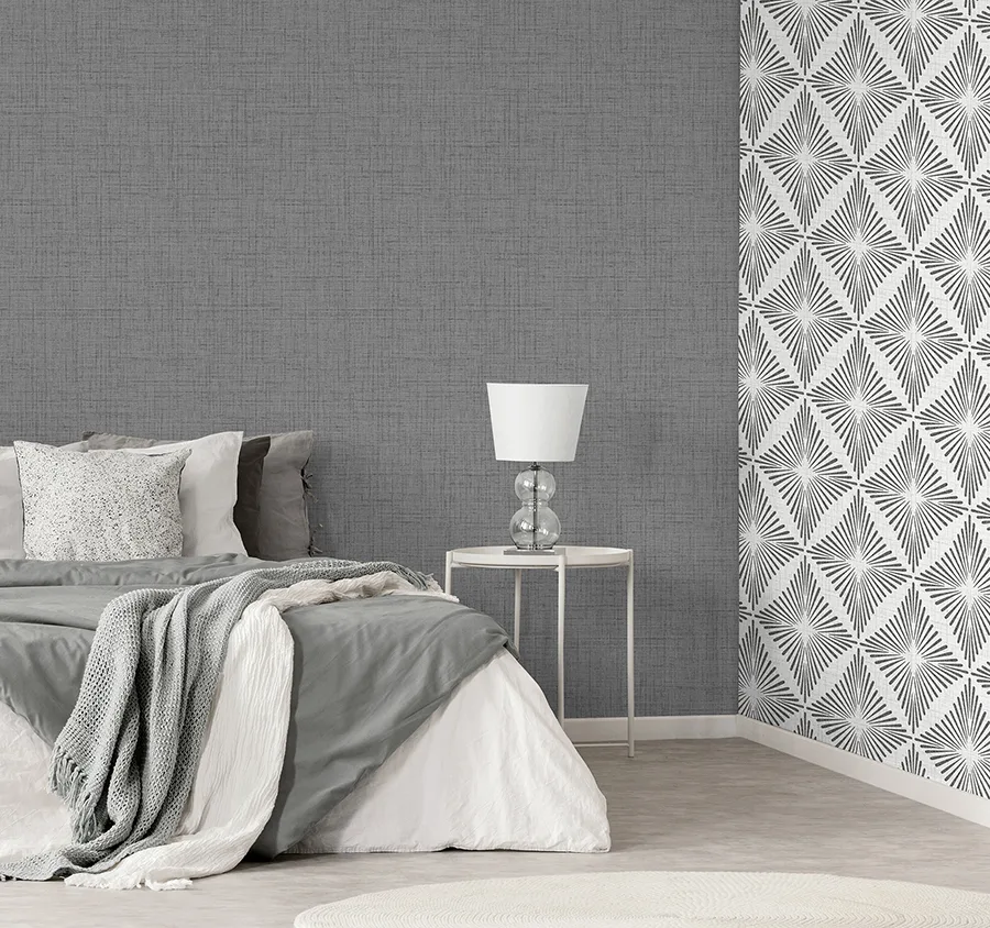 Fine Decor Weber - Dark Grey Wallpaper | Buy Online Fine Decor Weber wallpaper, color Dark Grey, SKU FD43751