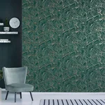 Fine Decor Suave - Dark Green Wallpaper | Buy Online Fine Decor Suave wallpaper, color Dark Green, SKU FD43058