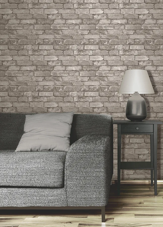 Fine Decor Davis wallpaper, color Light Grey, SKU FD31286
