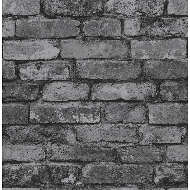 Fine Decor Davis wallpaper, color Charcoal, SKU FD31284