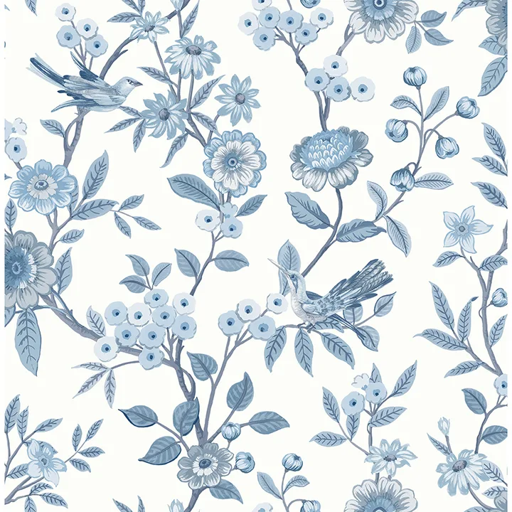 Fine Decor Elspeth wallpaper, color Blue, SKU FD43447