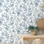 Fine Decor Elspeth - Blue Wallpaper | Buy Online Fine Decor Elspeth wallpaper, color Blue, SKU FD43447