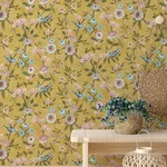 Fine Decor Elspeth wallpaper, color Mustard, SKU FD43446