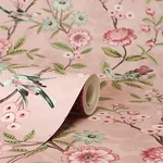 Fine Decor Elspeth - Pink Wallpaper | Buy Online Fine Decor Elspeth wallpaper, color Pink, SKU FD43445