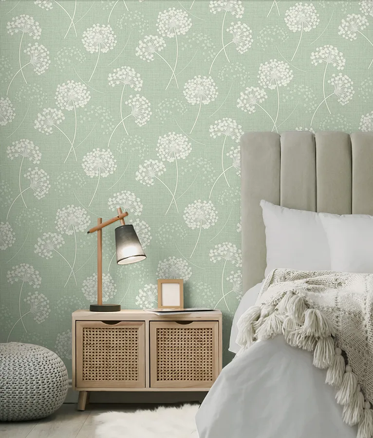 Fine Decor Grace - Green Wallpaper | Buy Online Fine Decor Grace wallpaper, color Green, SKU FD43282