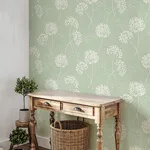 Fine Decor Grace - Green Wallpaper | Buy Online Fine Decor Grace wallpaper, color Green, SKU FD43282