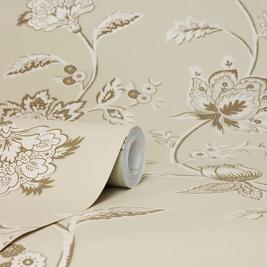 Fine Decor Juliette - Light Yellow Wallpaper | Buy Online Fine Decor Juliette wallpaper, color Light Yellow, SKU FD43452