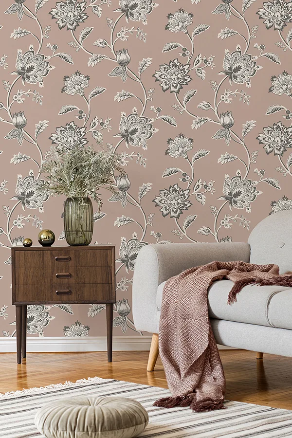 Fine Decor Juliette - Light Pink Wallpaper | Buy Online Fine Decor Juliette wallpaper, color Light Pink, SKU FD43451