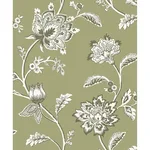 Fine Decor Juliette - Sage Wallpaper | Buy Online Fine Decor Juliette wallpaper, color Sage, SKU FD43454