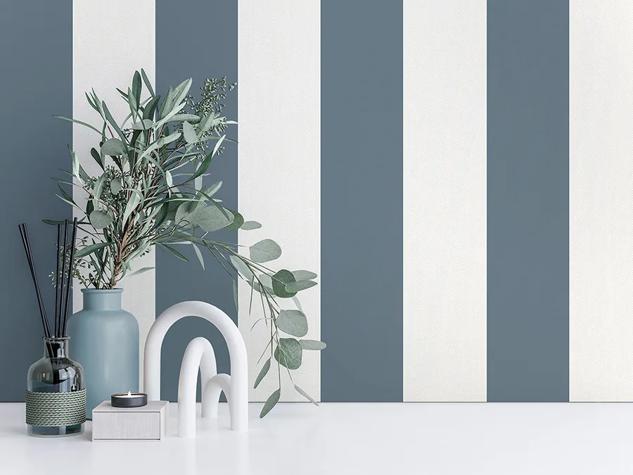 Fine Decor Tavish wallpaper, color Blue, SKU FD43458